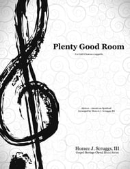 Plenty Good Room Three-Part Mixed choral sheet music cover Thumbnail